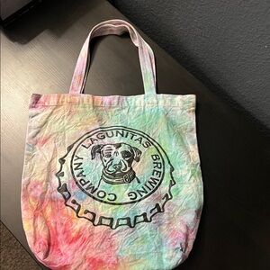 Lagunitas Brewing Company Tie-Dye Tote Bag